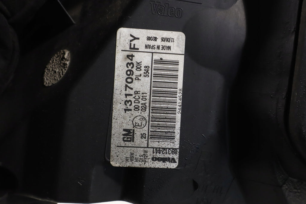 Frontscheinwerfer Opel Vectra C 13170934 Rechts Scheinwerfer Headlight SCH8890805245ck