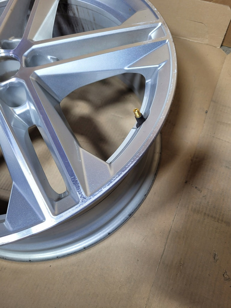 1x Alufelge 19 Zoll 8.0" 5x112 39ET Glanz Silber 80A601025 Audi Q5 Rim Wheel FEL5725152395ef