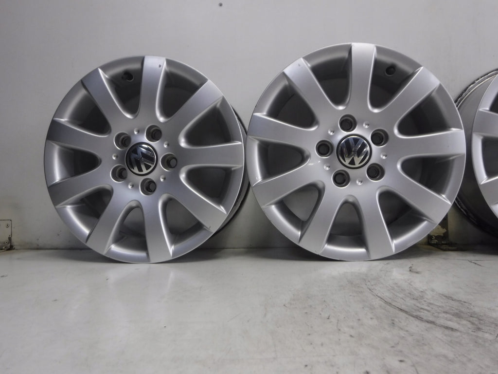 4x Alufelge 15 Zoll 6.5" 5x112 50ET 1K0601025AQ Audi Rim Wheel FEL4844733671vw