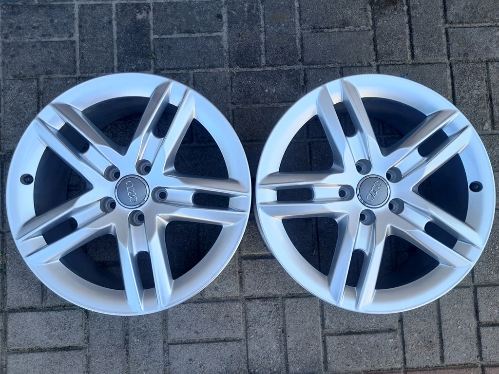 1x Alufelge 18 Zoll 8.0" 5x112 52ET Glanz Silber 8J0601025AR Audi Rim Wheel FEL5593171568me