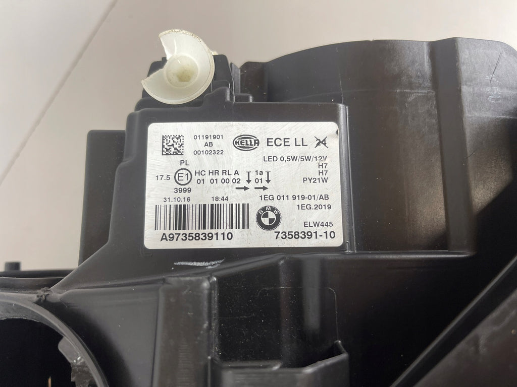 Frontscheinwerfer BMW 1 F21 F20 7358391-10 LED Ein Stück (Rechts oder Links)