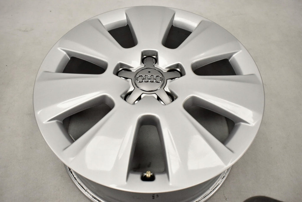 4x Alufelge 17 Zoll 7.5" 5x112 45ET Glanz Silber 8K0601025 Audi A4 B8 Rim Wheel FEL4400526615km