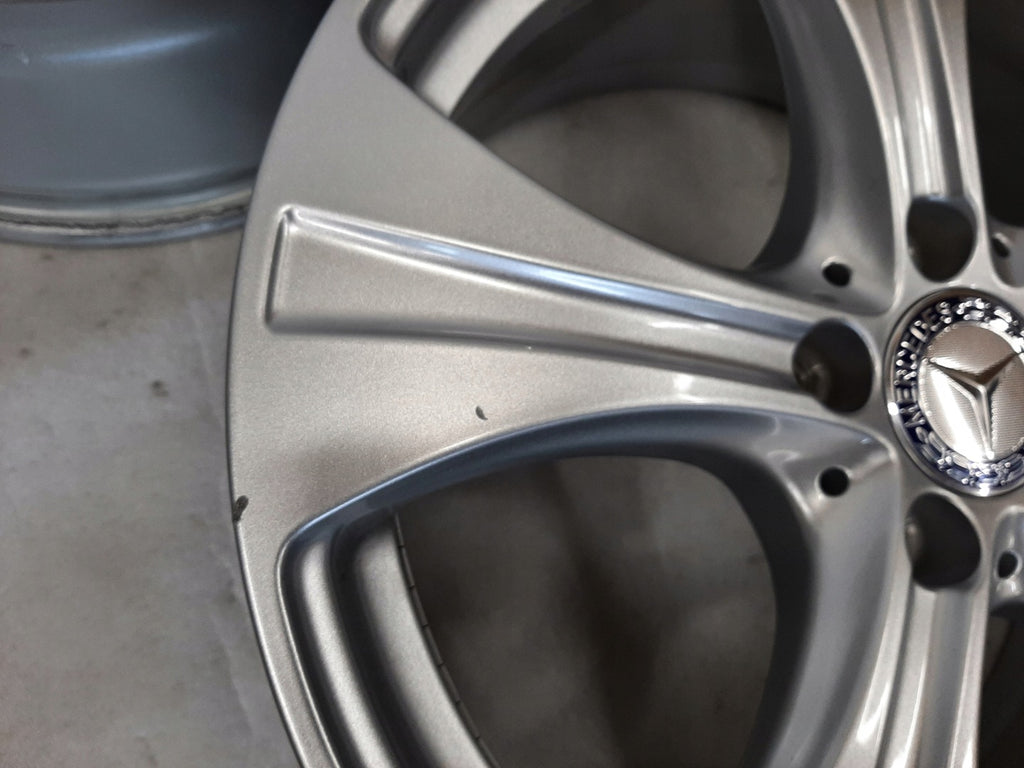 4x Alufelge 18 Zoll 8.0" 5x112 38ET Glanz Silber A2534010800 Mercedes-Benz Glc