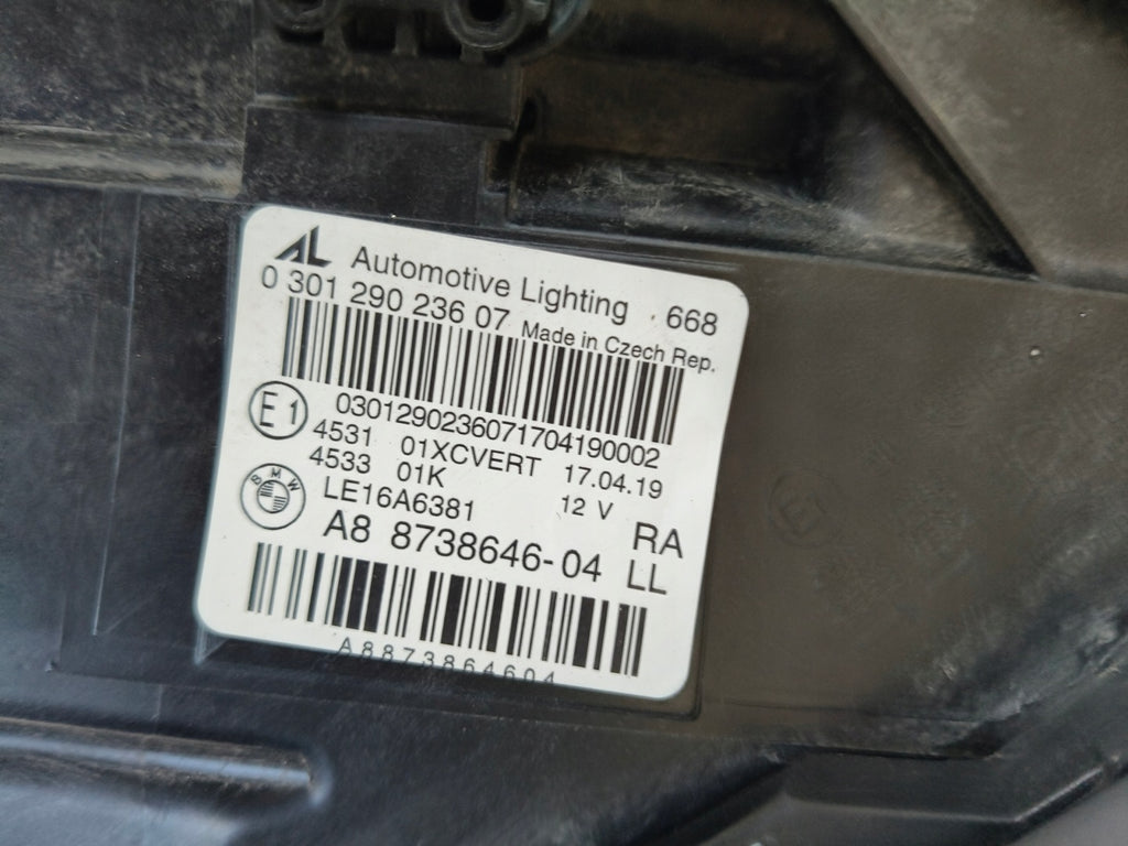 Frontscheinwerfer BMW 2 F45 F46 8738646 Rechts Scheinwerfer Headlight SCH3810097918ob