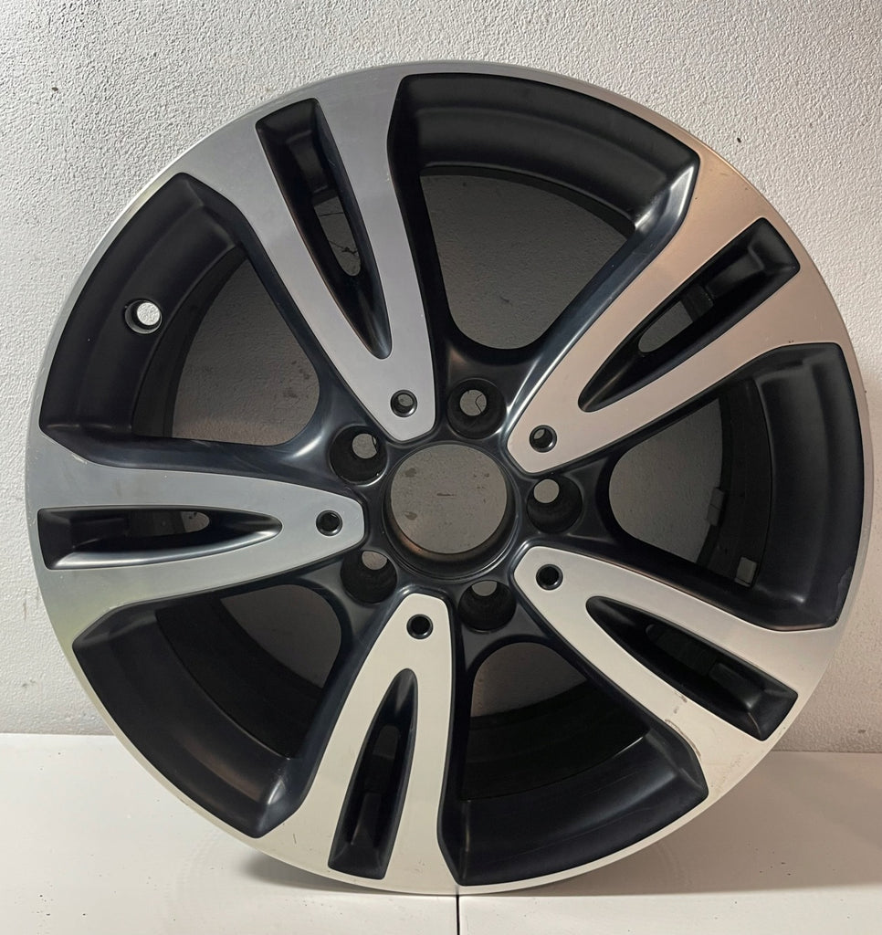 1x Alufelge 16 Zoll 6.5" 5x112 49ET Matt Schwarz A2464010000 Mercedes-Benz W246 FEL6893942973wz