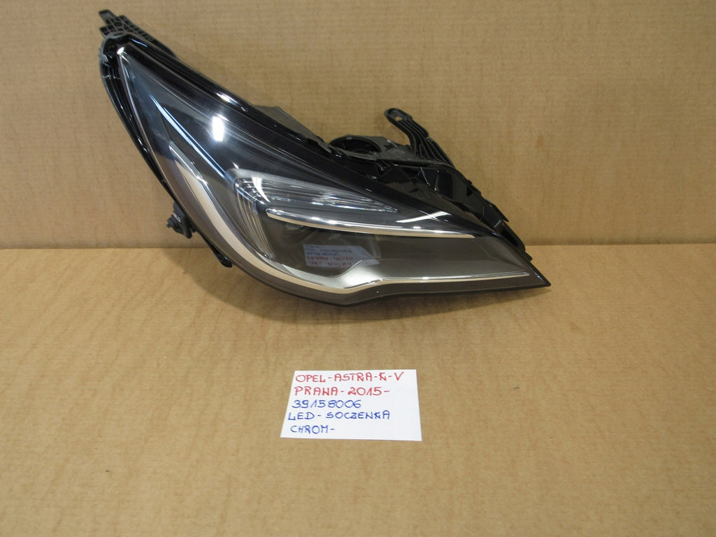 Frontscheinwerfer Opel Astra K 39158006 LED Rechts Scheinwerfer Headlight SCH5823550589wc