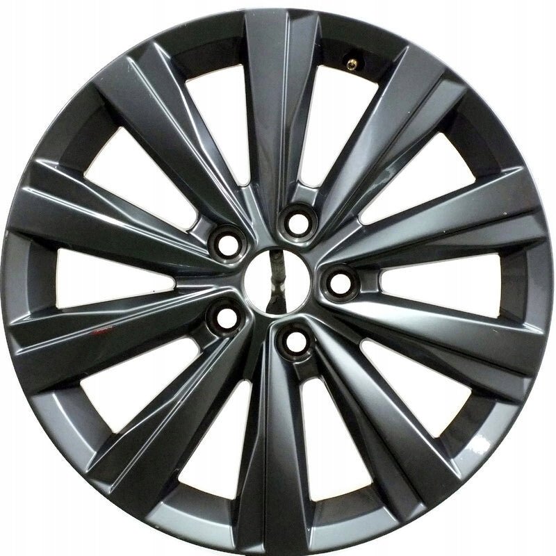 1x Alufelge 16 Zoll 6.5" 5x100 47ET Glanz Grau 2G0601025AE VW Polo Iv Rim Wheel FEL6707146803mv