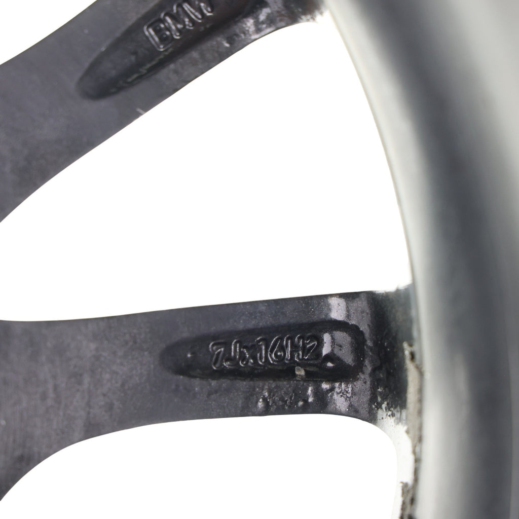 1x Alufelge 16 Zoll 7.0" 5x120 36ET Glanz Silber 6796236 BMW F36 F30 F31 FEL8906820740hh
