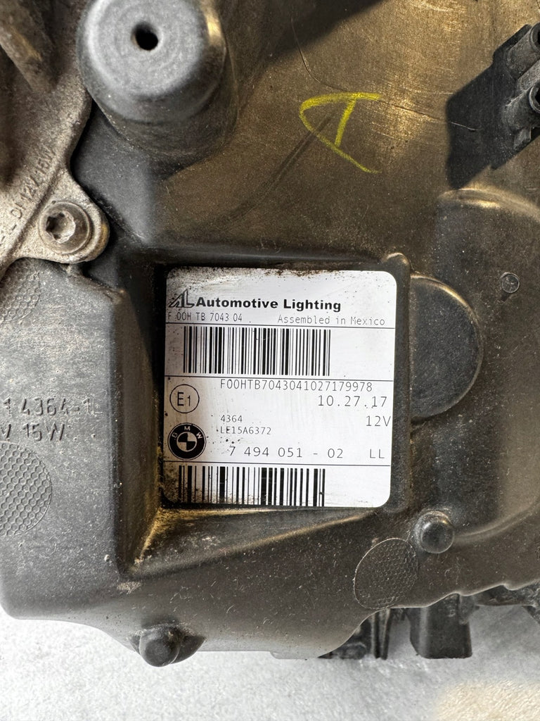 Frontscheinwerfer BMW X3 G01 X4 G02 749405102 LED Links Scheinwerfer Headlight SCH8870963458ut