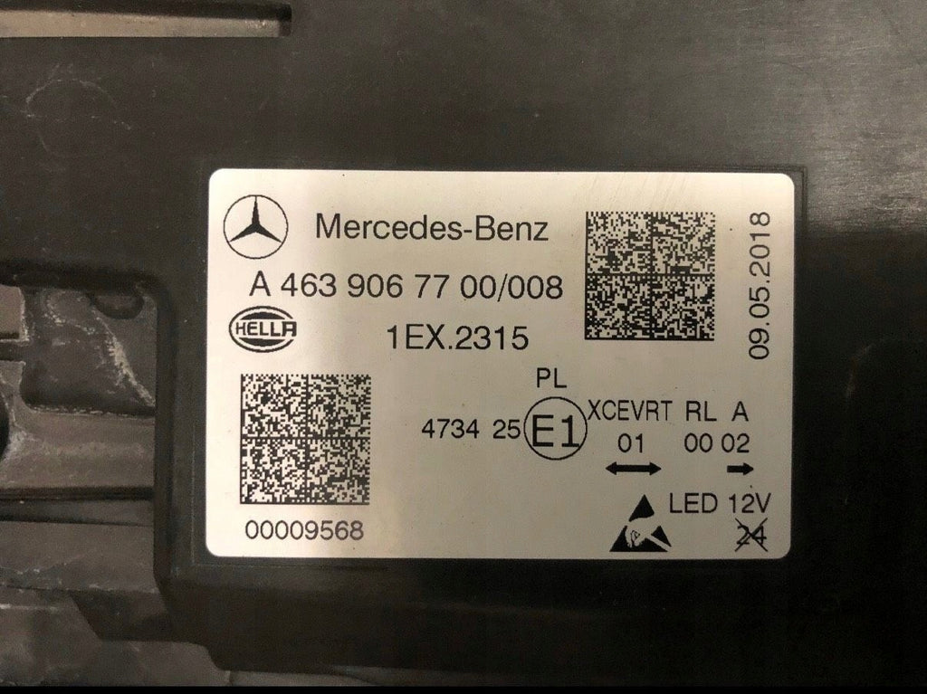 Frontscheinwerfer Mercedes-Benz W463 A4639067700 Links Scheinwerfer Headlight SCH3183666123bb