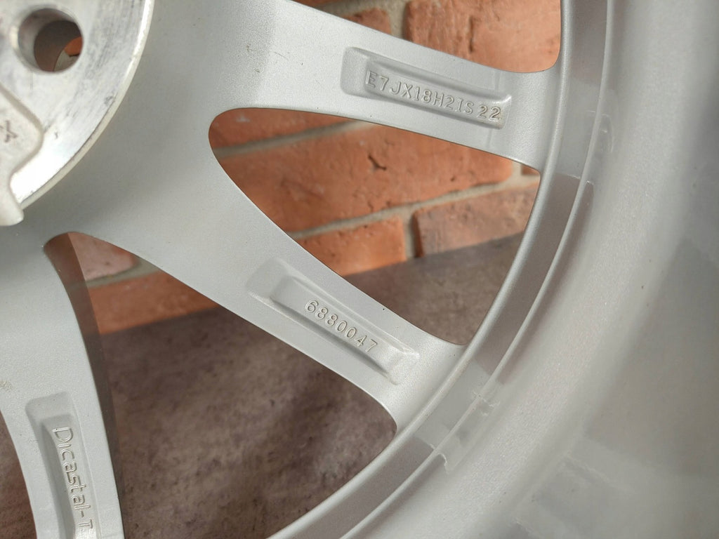 1x Alufelge 18 Zoll 7.0" 5x112 22ET Glanz Silber 6880047 BMW X3 G01 G02 FEL8072888620wi