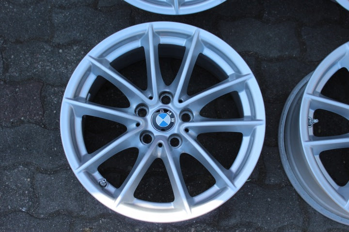 4x Alufelge 17 Zoll 7.5" 5x112 27ET Glanz Silber 6868217 BMW 5 G31 G30 Rim Wheel FEL9948249952fs