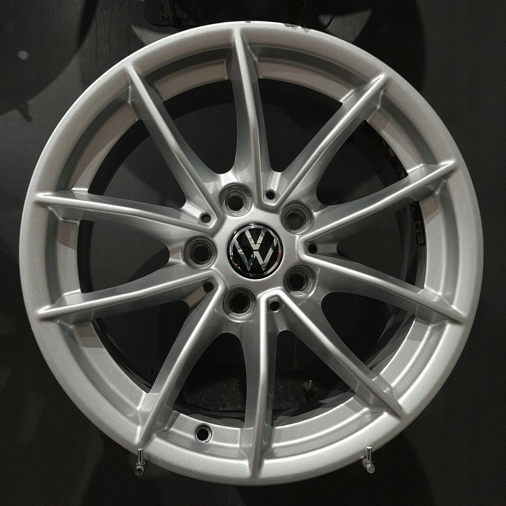 4x Alufelge 16 Zoll 6.5" 5x112 22ET 6876921 Audi I Rim Wheel FEL9590247490se
