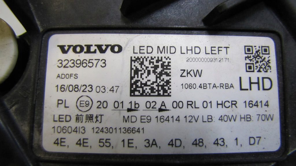 Frontscheinwerfer Volvo Xc60 II 32396573 LED Links Scheinwerfer Headlight SCH7344194333au