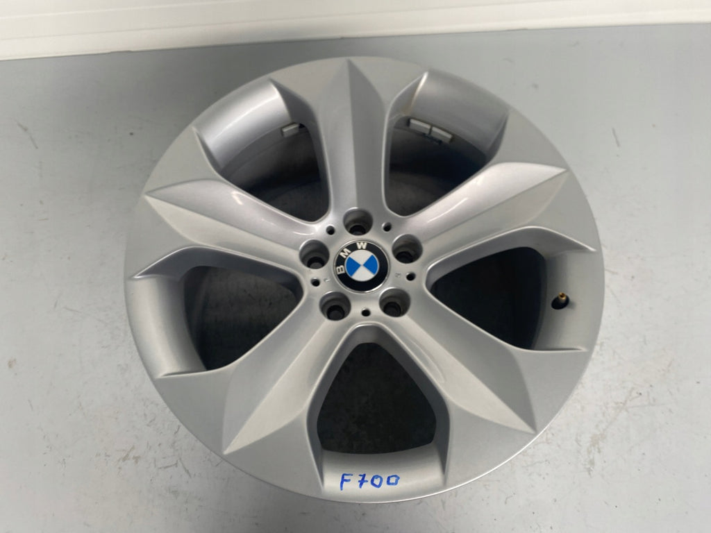 1x Alufelge 19 Zoll 9.0" 5x120 18ET Glanz Silber 6774894 BMW X5 E70 Rim Wheel FEL4752775457qw