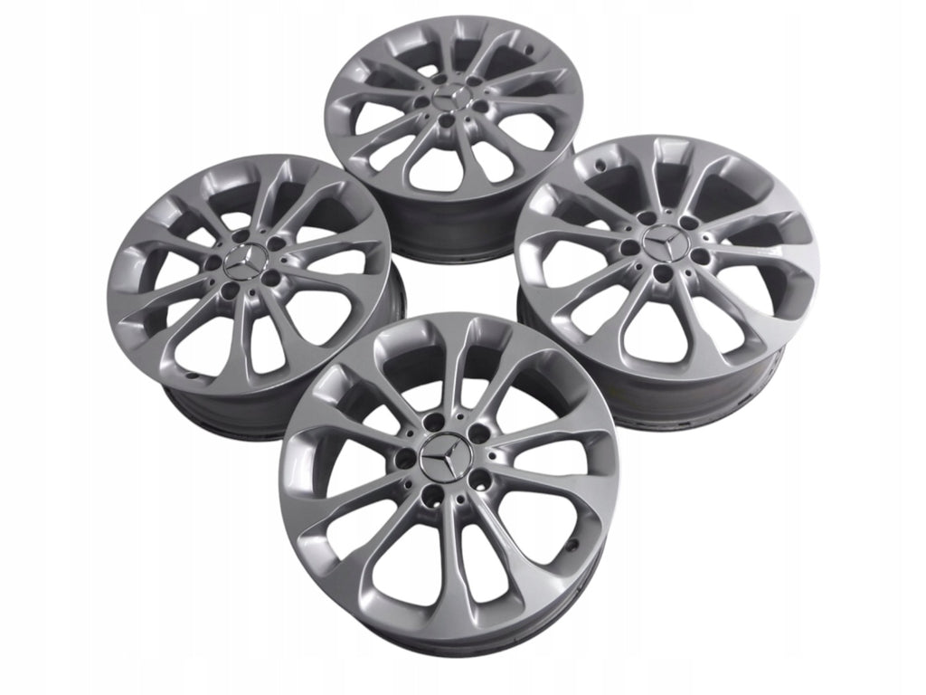 4x Alufelge 17 Zoll 6.5" 5x112 38ET Glanz Silber A1564011700 Audi 4 Gla I FEL4104420033fp