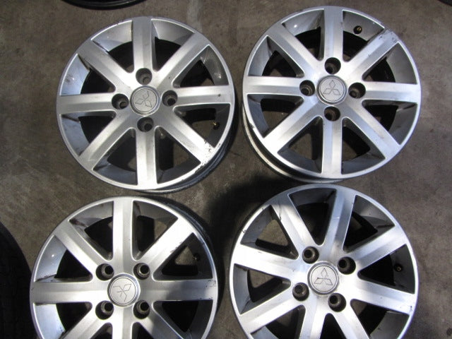4x Alufelge 15 Zoll 6.0" 4x114.3 Mitsubishi Rim Wheel FEL7123828592gf