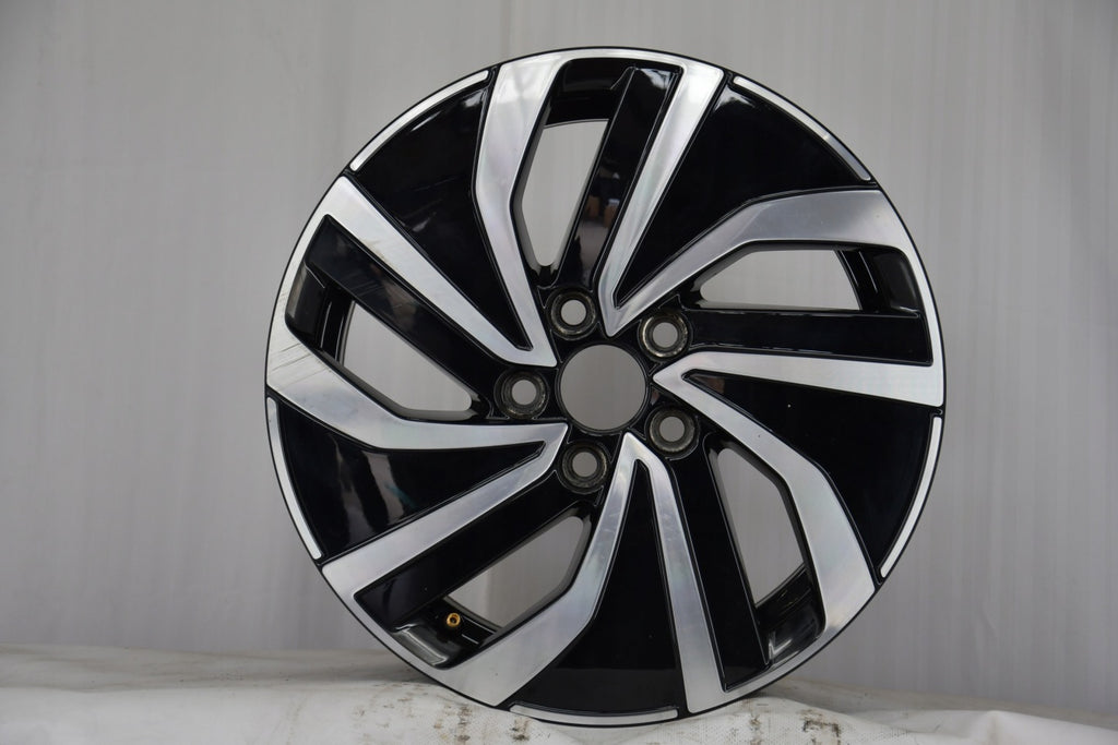 1x Alufelge 15 Zoll 5.5" 5x100 40ET Glanz Schwarz 2G0601025AS VW Polo Rim Wheel FEL8480627324kc