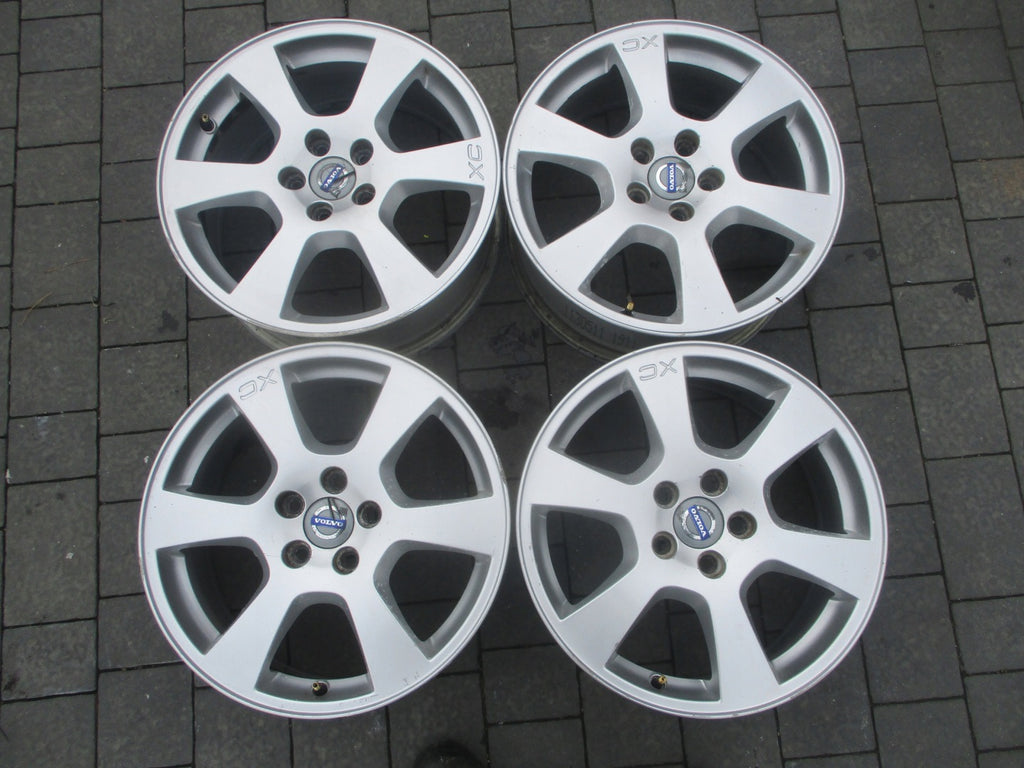 4x Alufelge 17 Zoll 7.5" 5x108 55ET Glanz Silber 30671480 Volvo I Rim Wheel FEL4813151056yc