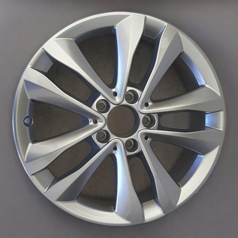 1x Alufelge 17 Zoll 7.0" 5x112 48,5ET Glanz Silber A205401800 Mercedes-Benz