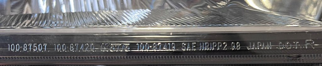 Frontscheinwerfer Mitsubishi Pajero I 100-87507 Rechts Scheinwerfer Headlight SCH8835279361sd
