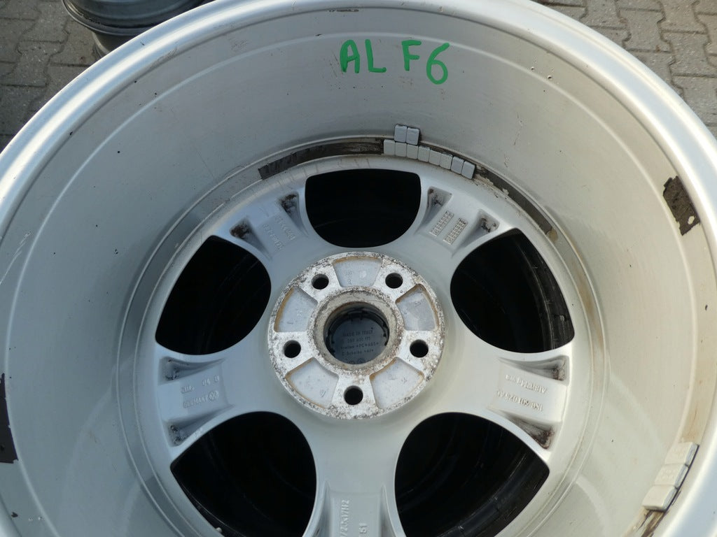 4x Alufelge 17 Zoll 7.5" 5x112 51ET Glanz Silber 1K0601025AC VW Rim Wheel FEL7301231187hn