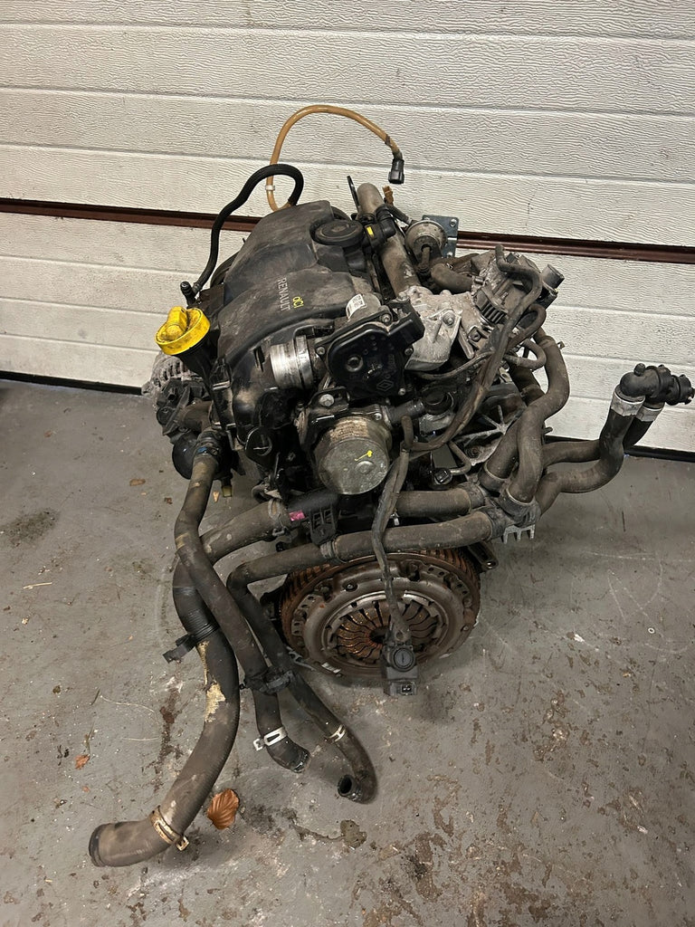 Motor Renault Kangoo K9KE8 1.5 DCI 90PS 66kW 130TKm Diesel Engine Komplett