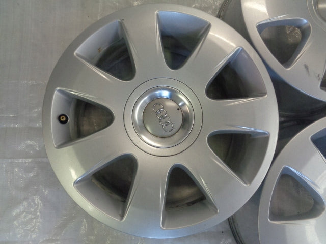 4x Alufelge 16 Zoll 7.0" 5x112 42ET Glanz Silber 8H0601025E Audi A6 A4 Rim Wheel FEL7976516237ag