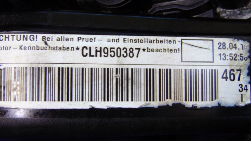 Motor VW Passat Golf III VII Touran CLH 1.6 TDI 138TKm 2014 Diesel Unkomplett