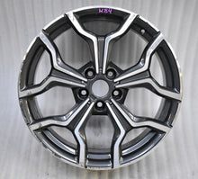 Load image into Gallery viewer, 1x Alufelge 19 Zoll 8.0" 5x112 47ET Glanz Graphit 8009759 BMW F39 X1 F48 Mg FEL7339110604vy