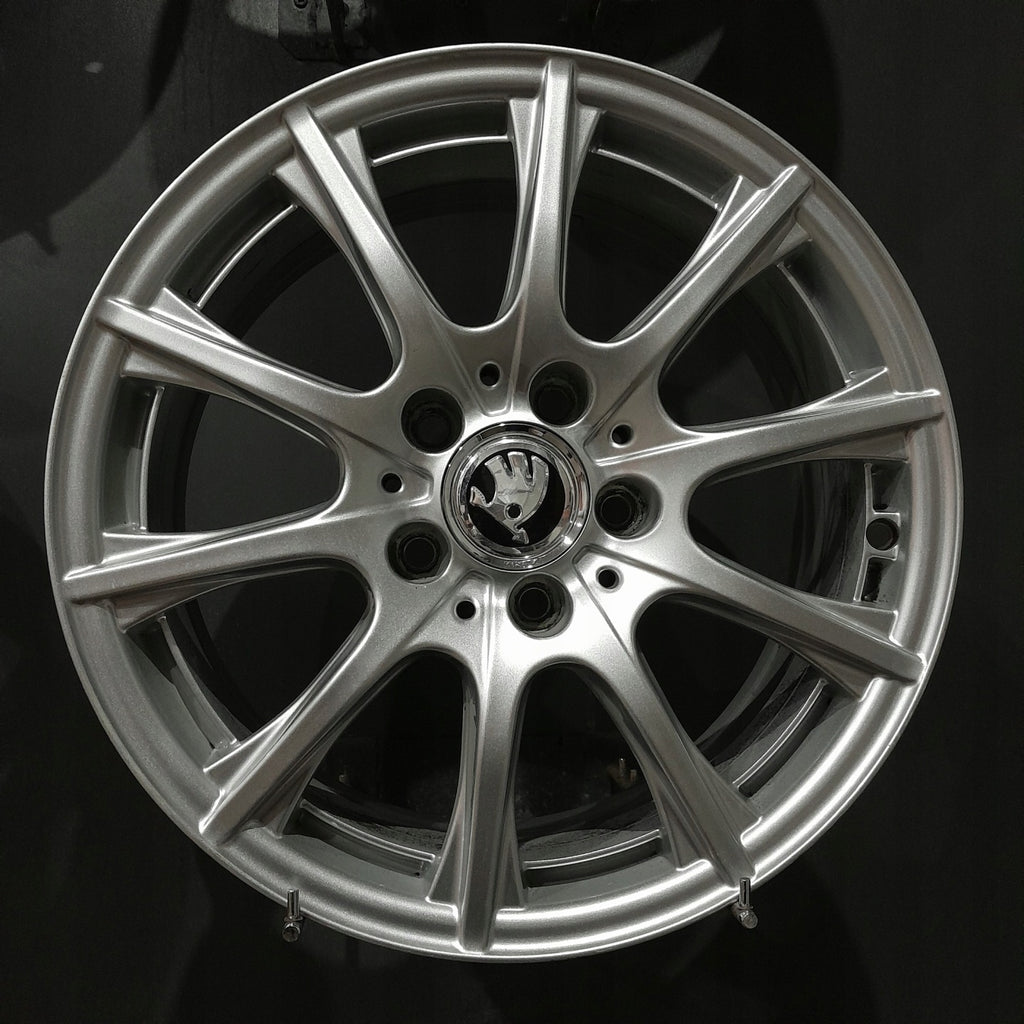 4x Alufelge 16 Zoll 6.5" 5x112 38ET A2054012400 Mercedes-Benz Superb III Octavia FEL8831538460mt