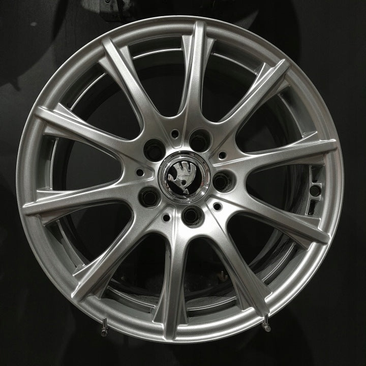 4x Alufelge 16 Zoll 6.5" 5x112 38ET A2054012400 Mercedes-Benz Superb III Octavia FEL8831538460mt