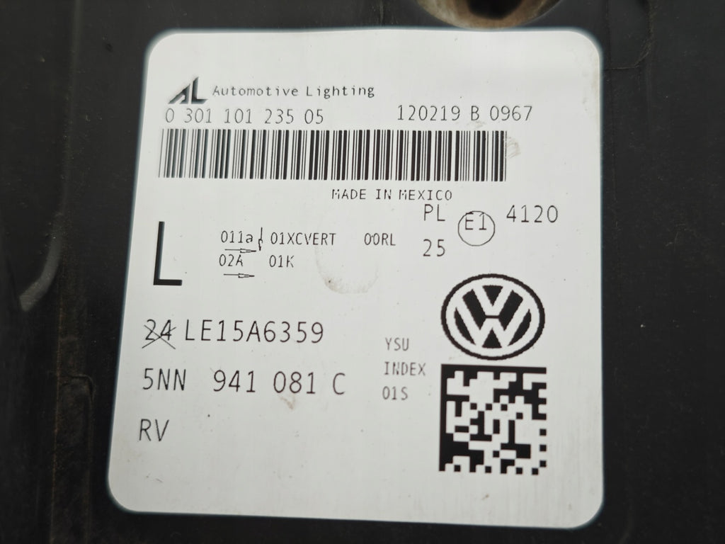 Frontscheinwerfer VW Tiguan 5NN941081C Links Scheinwerfer Headlight SCH2090043172mh