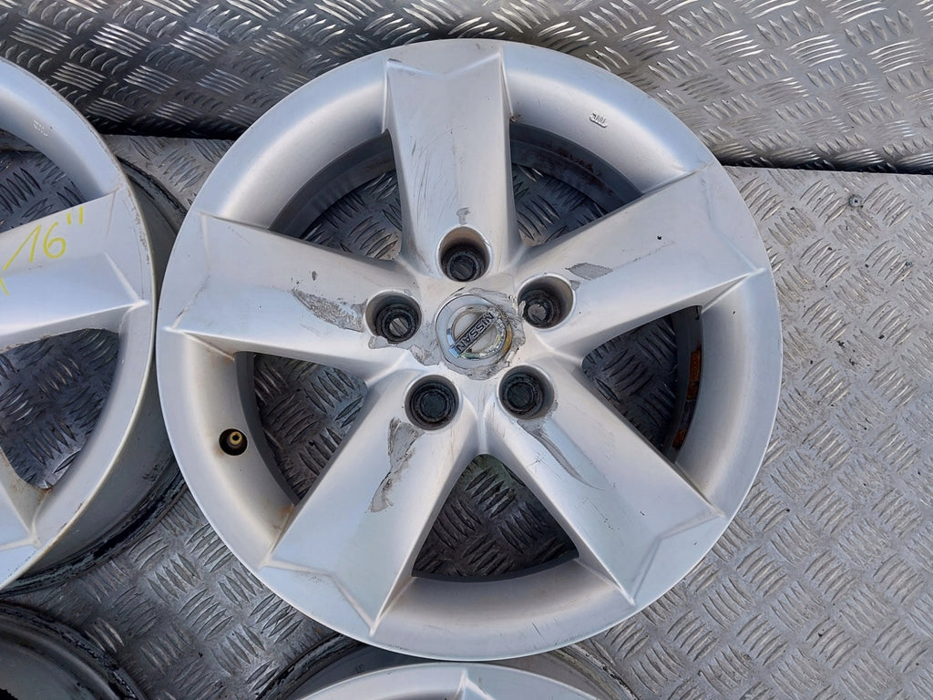 4x Alufelge 16 Zoll 6.5" 5x114.3 40ET N31601 Nissan Qashqai I J10 Rim Wheel FEL7954472145jw