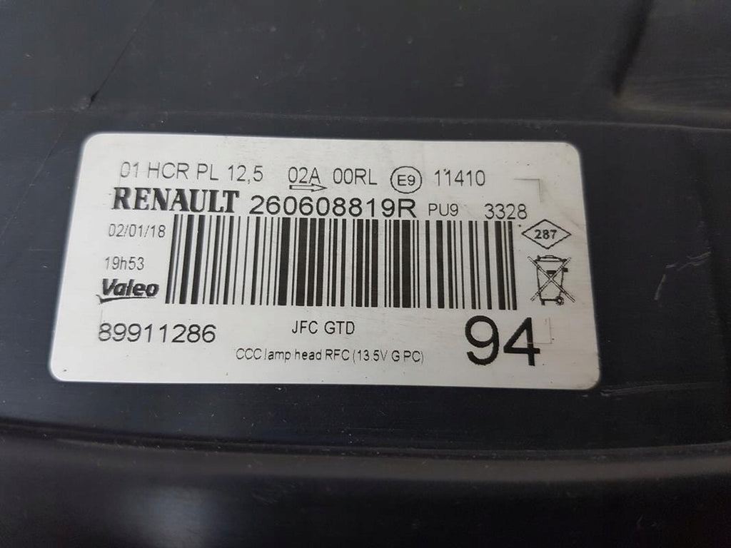 Frontscheinwerfer Renault Espace V 260608819R LED Links Scheinwerfer Headlight SCH4277576689ig