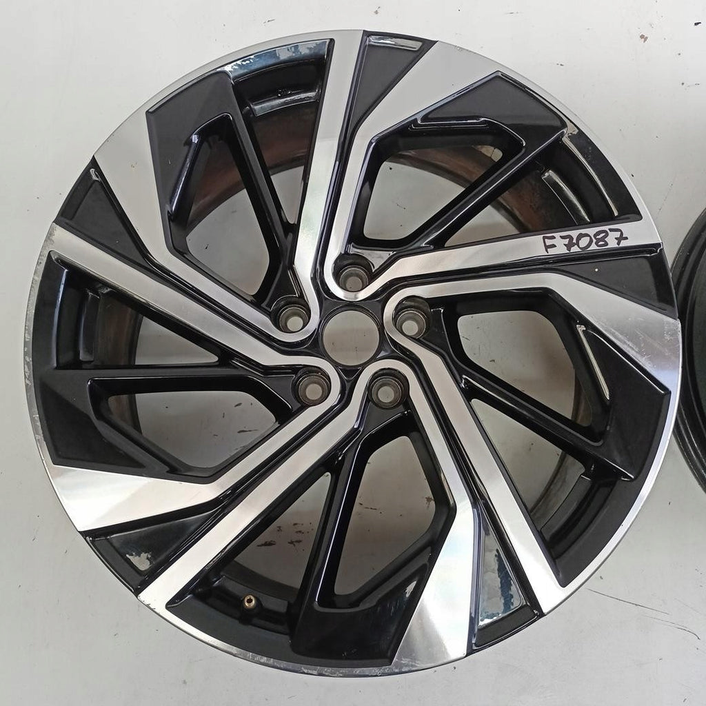 1x Alufelge 20 Zoll 8.0" 5x114.3 40ET Glanz Schwarz 6UA6A Nissan III 1 Qashqai FEL3961655562oz