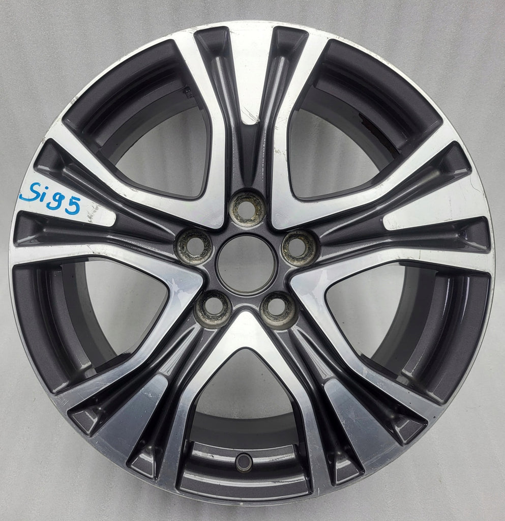 1x Alufelge 17 Zoll 7.0" 5x114.3 39ET Glanz Graphit PZ49MX0670Z Mg Corolla Verso FEL5592670463jk