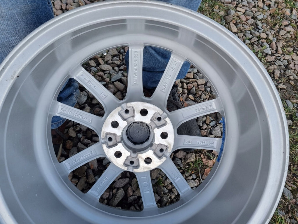 4x Alufelge 17 Zoll 7.5" 5x112 30ET Glanz Silber 6883520 BMW 3 G20 Rim Wheel FEL8874084653of