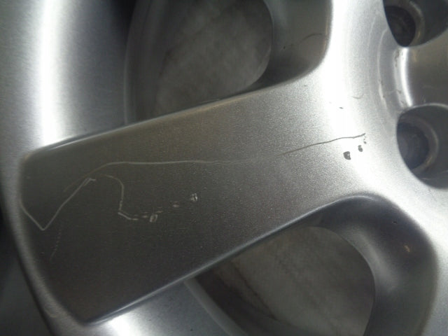 4x Alufelge 16 Zoll 6.5" 5x100 42ET Glanz Silber 1C0601025H Seat New Beetle FEL2429870678yw