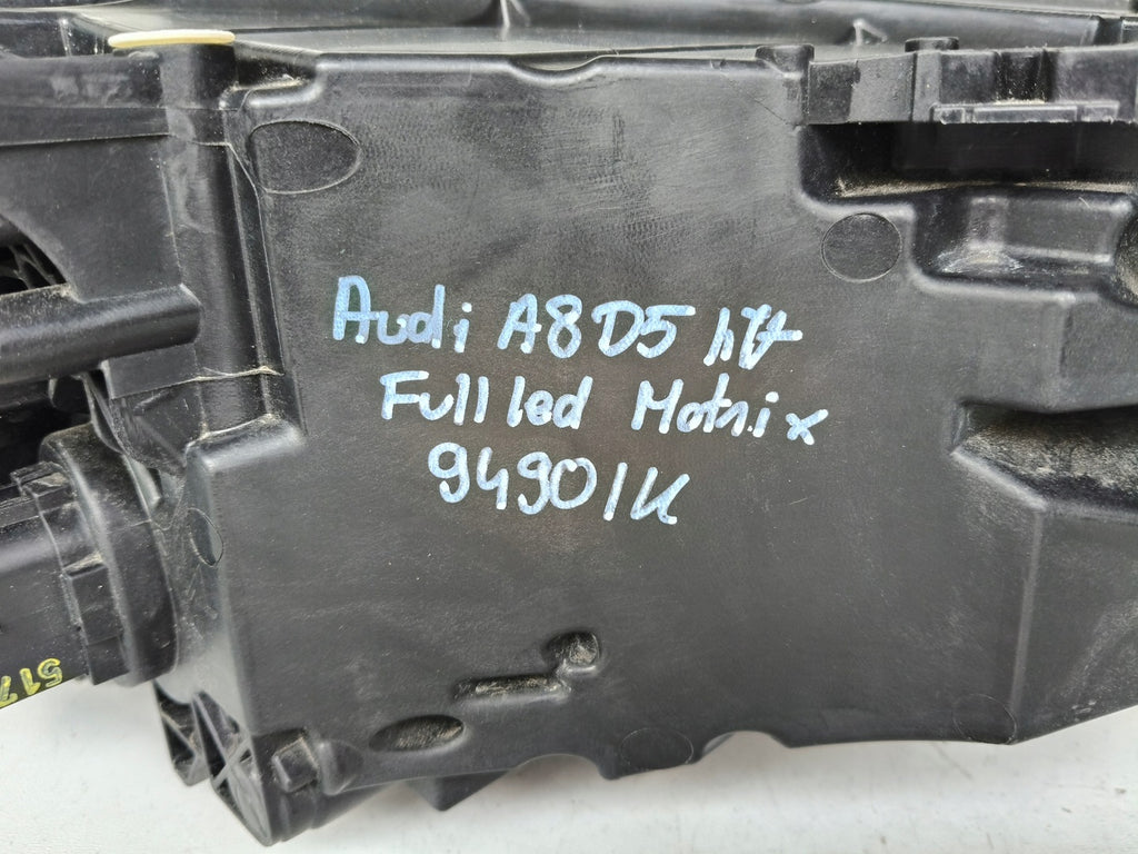 Frontscheinwerfer Audi A8 D5 4N0941035C Full LED Links Scheinwerfer Headlight SCH2132307682vx