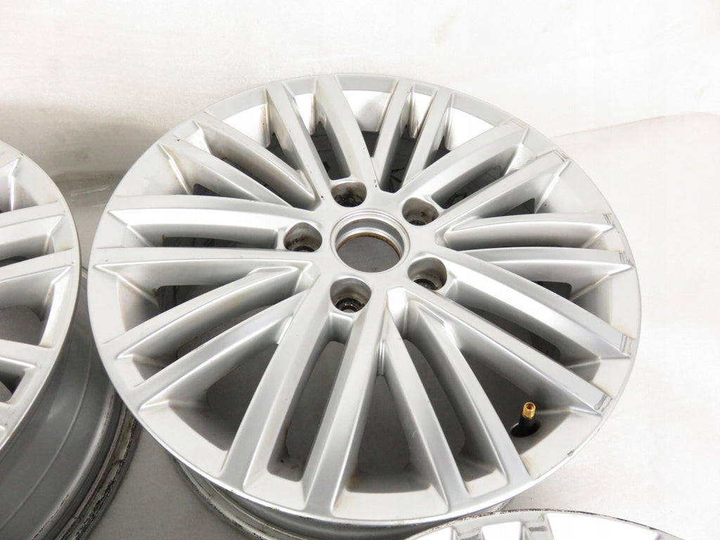 4x Alufelge 16 Zoll 6.5" 5x112 50ET Silber 1T0601025AC VW Golf VII Touran FEL3814262214ti