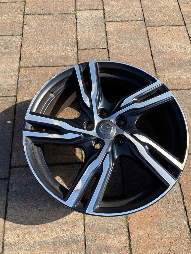 1x Alufelge 18 Zoll 7.5" 5x108 52,5ET Matt Schwarz 31423873 Volvo Xc60 Rim Wheel