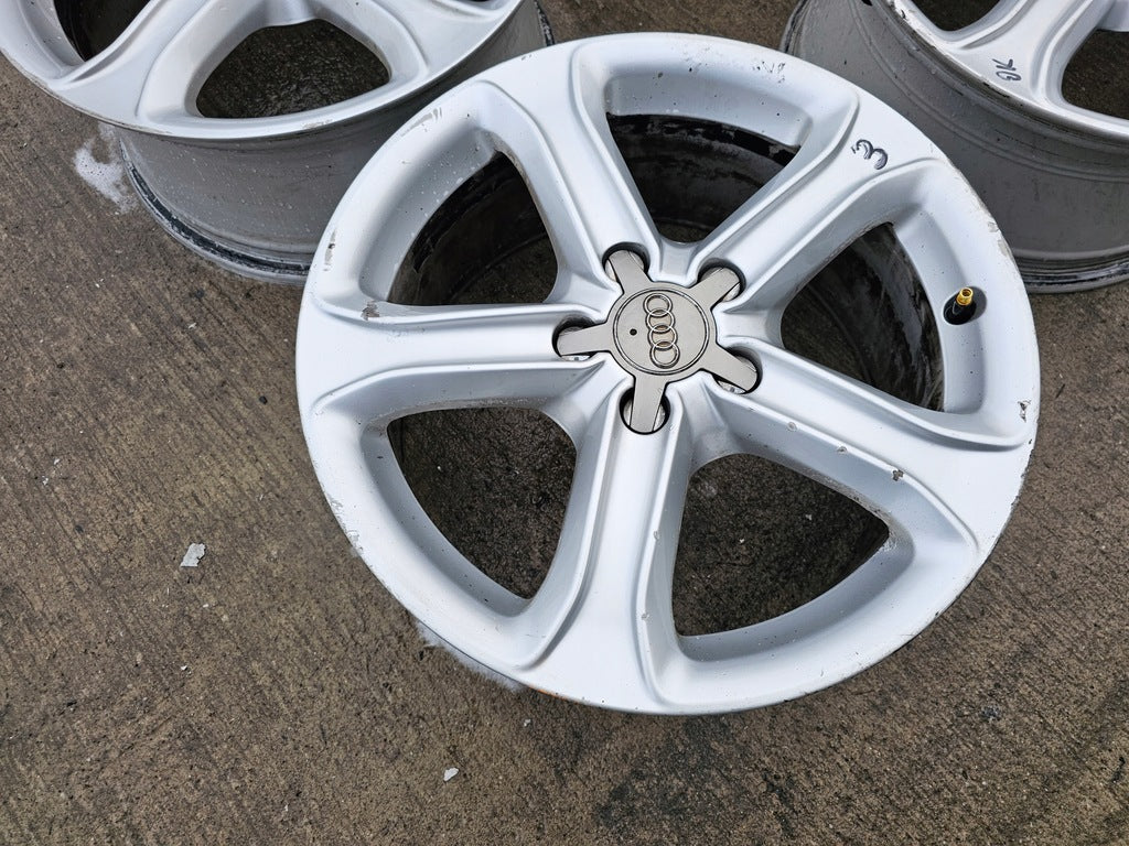 1x Alufelge 17 Zoll 7.5" 5x112 45ET 8K0601025BK Audi A5 A4 Rim Wheel FEL2316097154qw