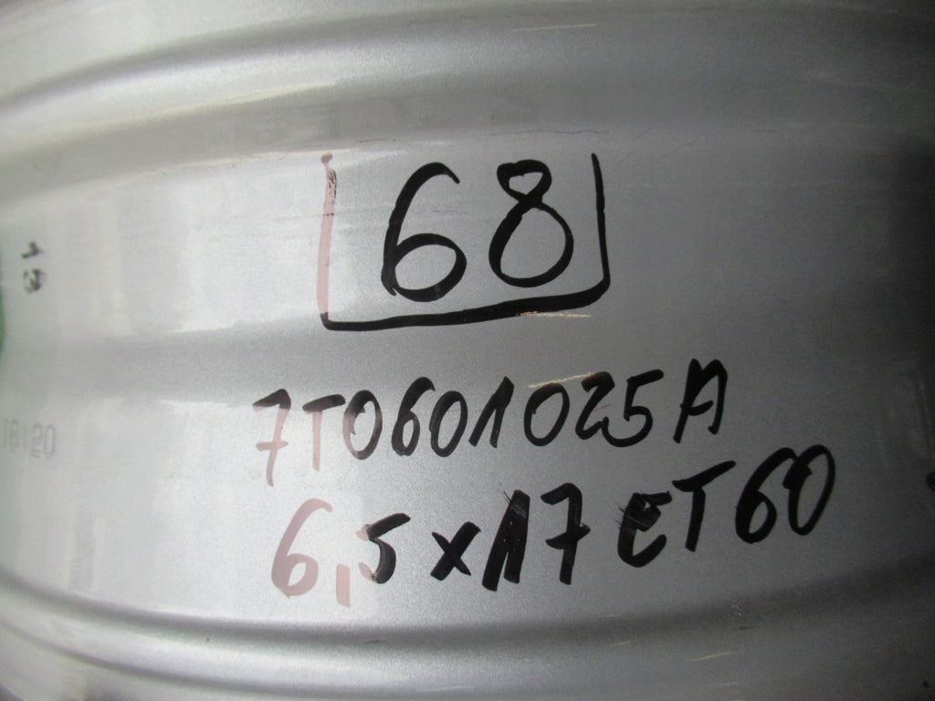 1x Alufelge 17 Zoll 6.5" 5x120 60ET 7T0601025A VW Multivan T7 Rim Wheel FEL9326854272iy