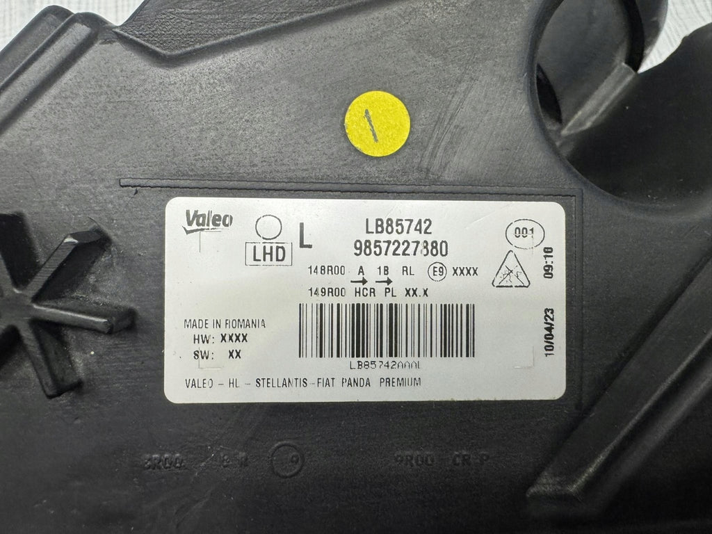 Frontscheinwerfer Fiat Grande 9857227880 Links Scheinwerfer Headlight SCH1246275095fj