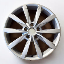 Load image into Gallery viewer, 1x Alufelge 17 Zoll 7.0&quot; 5x112 49ET Glanz Silber 5G0601025BF VW Golf Vii