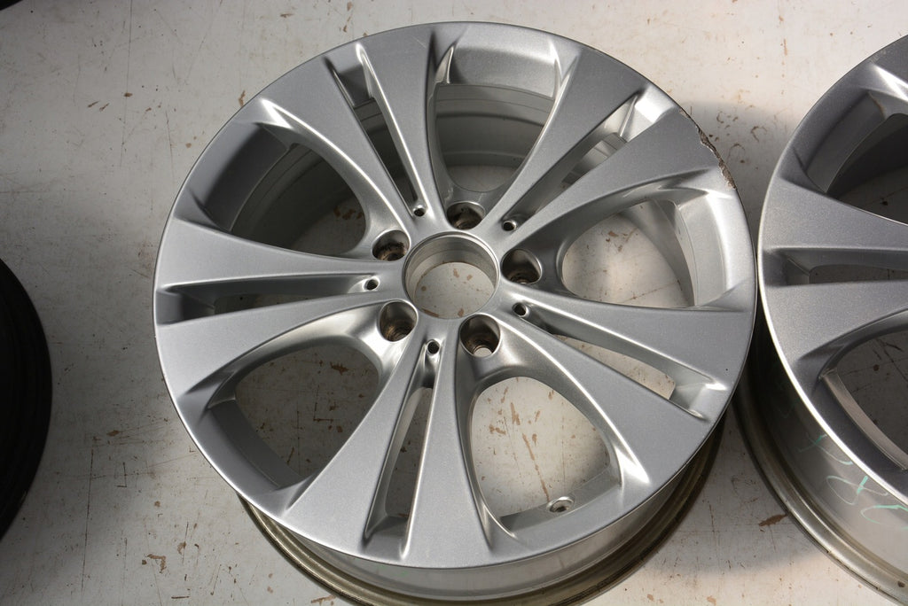 1x Alufelge 17 Zoll 7.5" 5x112 52ET Glanz Silber A2464010800 Mercedes-Benz