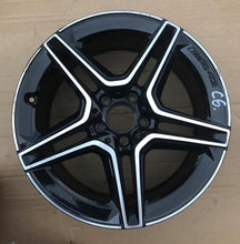 Laden Sie das Bild in den Galerie-Viewer, 1x Alufelge 18 Zoll 8.0" 5x112 43ET Glanz Schwarz A2134016300 Mercedes-Benz W213 FEL7195702700kx