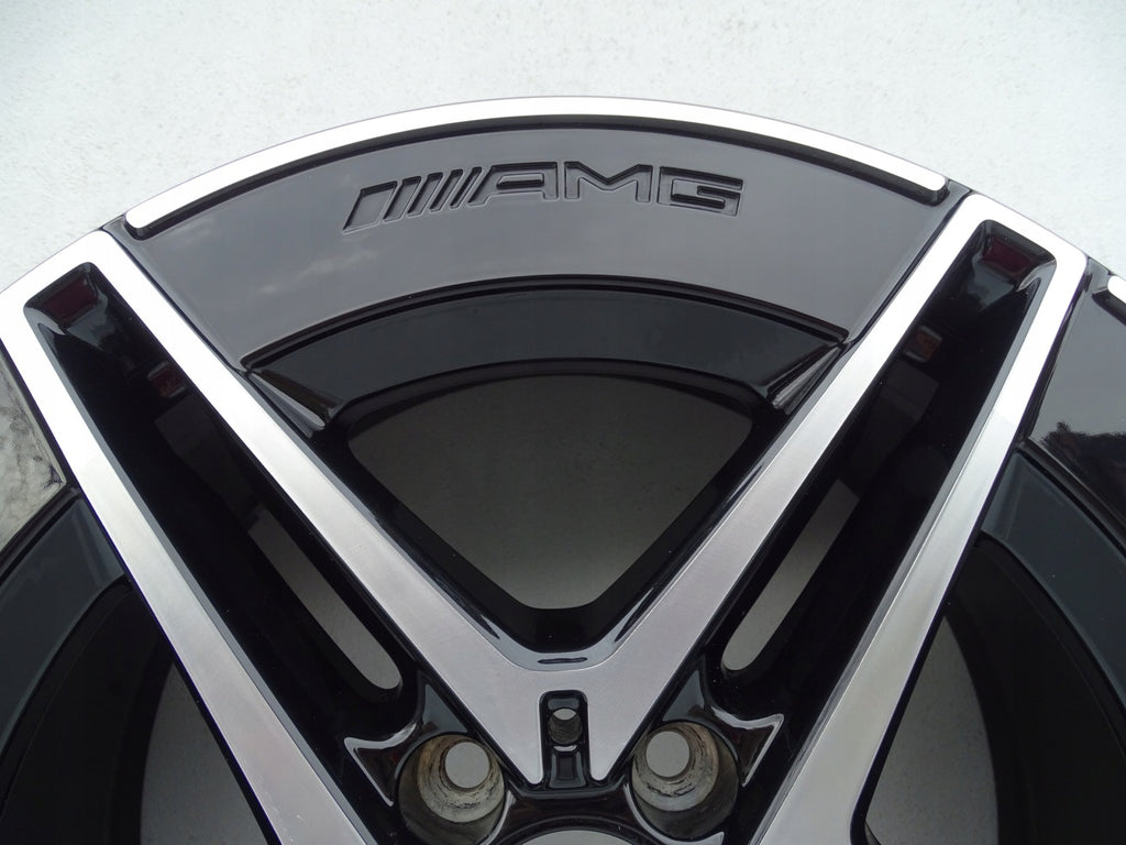 1x Alufelge 18 Zoll 8.5" 5x112 52ET Glanz Schwarz A2064011800 Mercedes-Benz W206 FEL6169558455jy