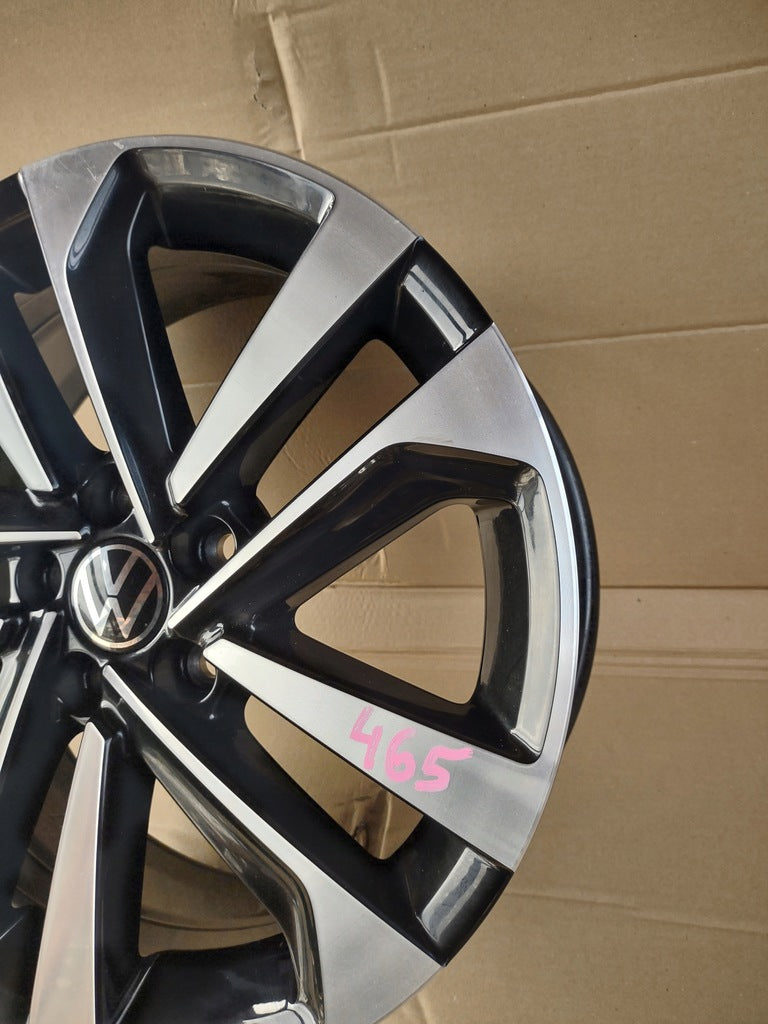 1x Alufelge 16 Zoll 6.0" 5x112 35ET 2GM601025AR VW T-Cross Rim Wheel FEL4455418020jh